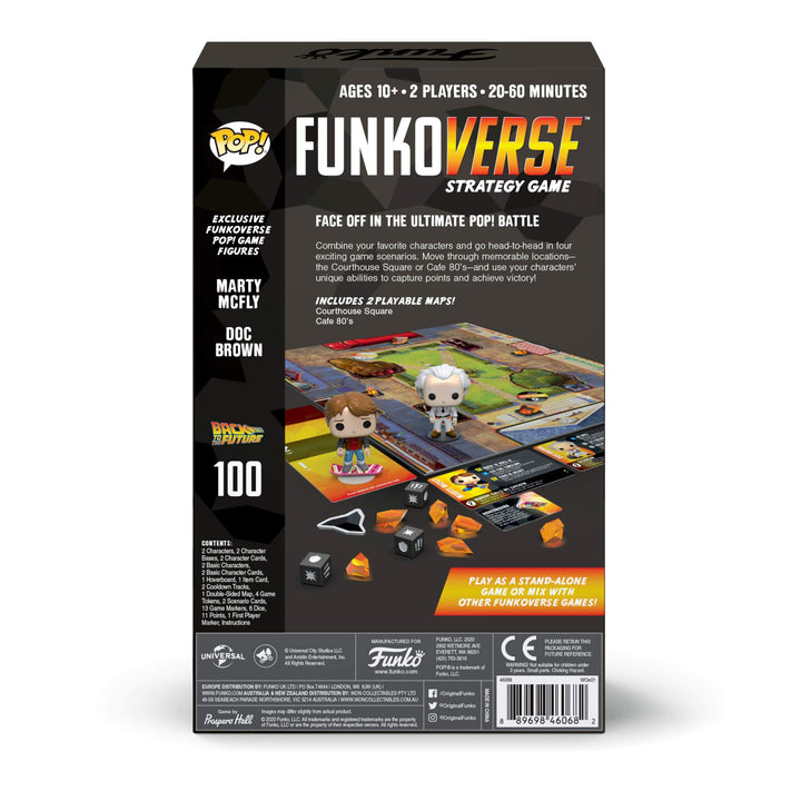 Funkoverse Back to the Future Strategy Game (2 Pack)