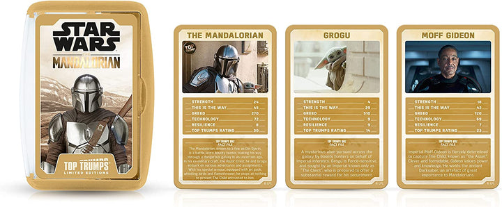 Star Wars : The Mandalorian Top Trumps Card Game