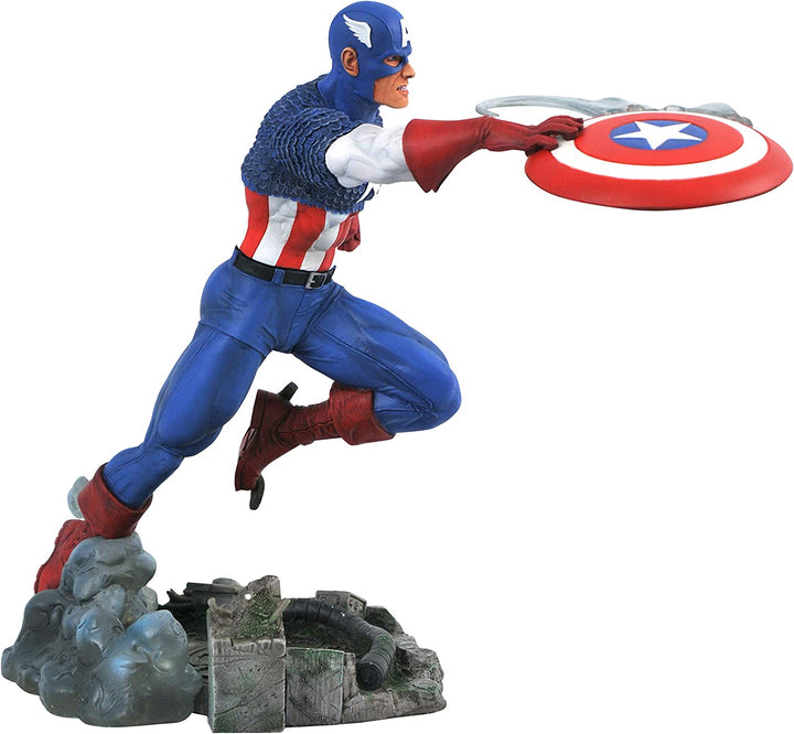 Diamond Select Marvel Comic Gallery PVC Statue Captain America