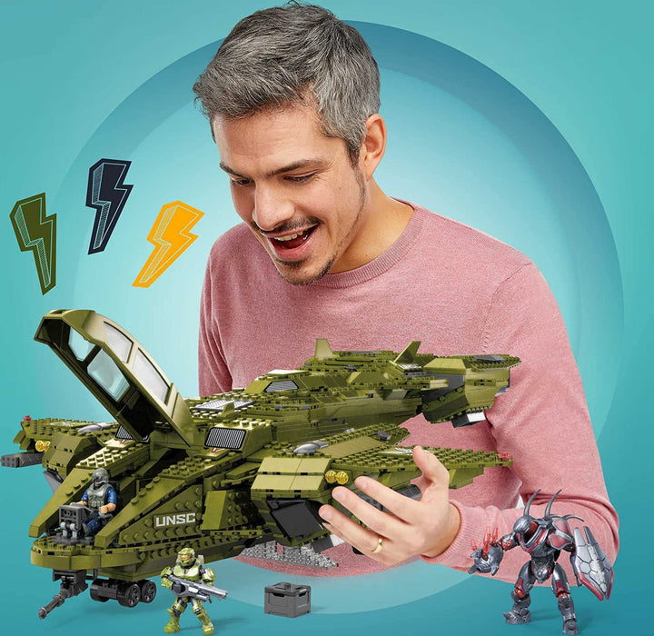 Mega Construx Halo Pelican Inbound Vehicle, Infinity Collectables