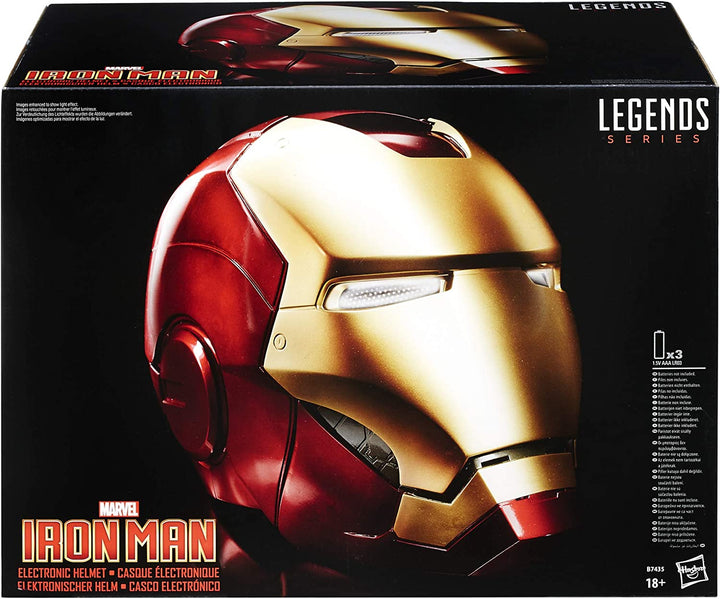 Hasbro Marvel Legends Avengers Iron Man Electronic Helmet (1:1 Replica)