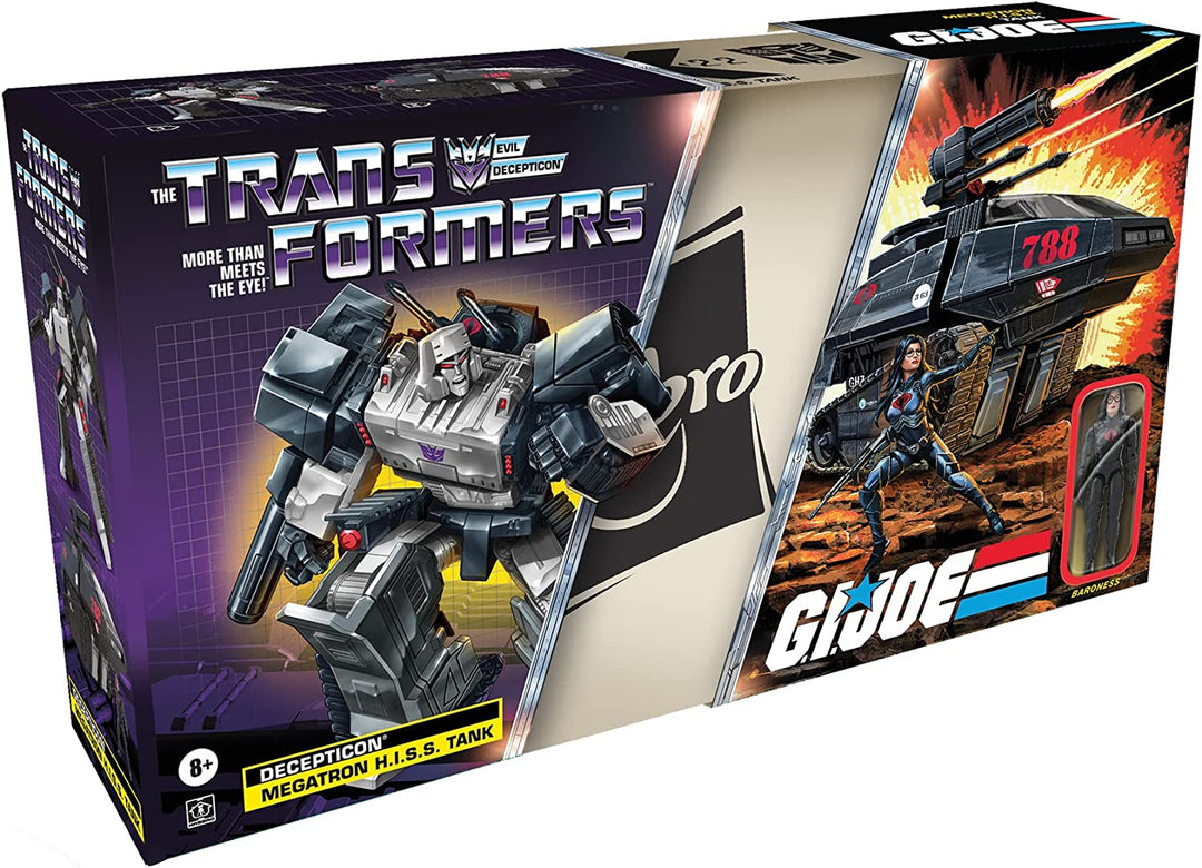 Transformers Collaborative G.I. Joe Mash-Up Megatron H.I.S.S. Tank and Baroness