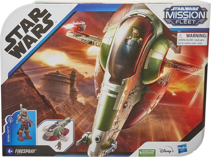 Star Wars Mission Fleet Starship Skirmish Boba Fett and Starship