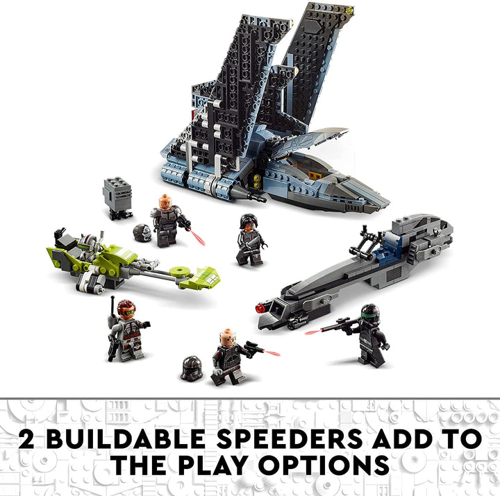 LEGO 75314 Star Wars: The Bad Batch Attack Shuttle Set, Infinity Collectables