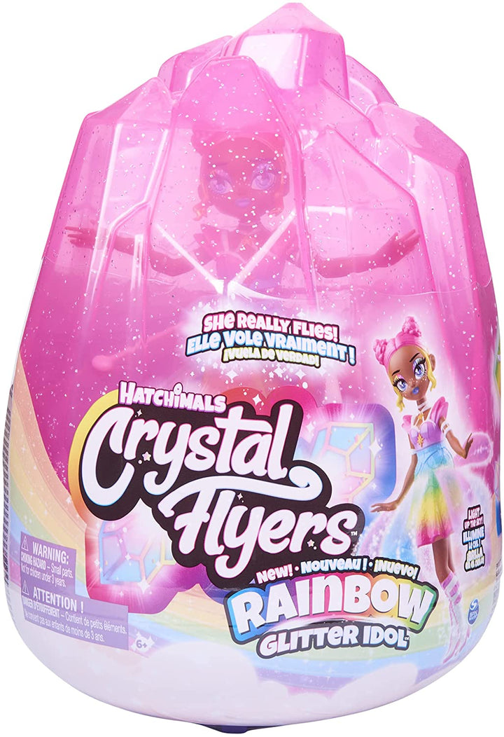 Hatchimals Pixies Crystal Flyers Rainbow Glitter Idol Magical Flying Toy Doll