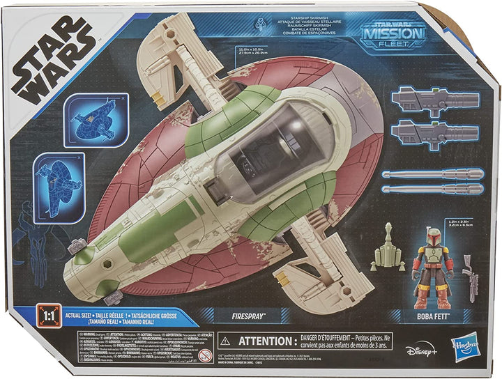 Star Wars Mission Fleet Starship Skirmish Boba Fett and Starship