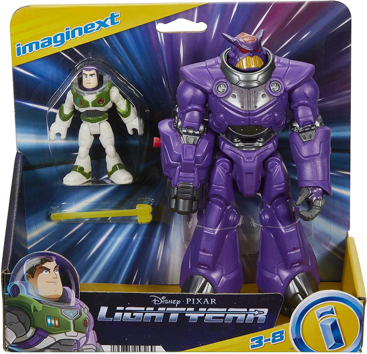 Disney Pixar Lightyear Imaginext Battle Blast Zurg with Buzz