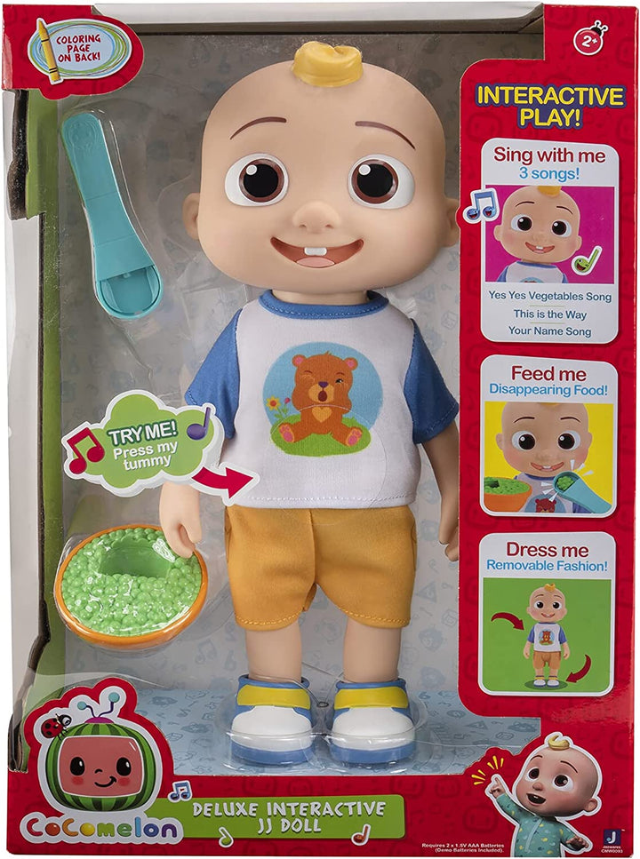 Cocomelon Deluxe Interactive JJ Doll