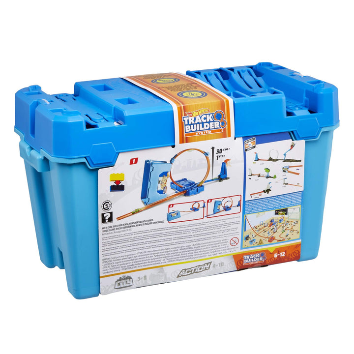 Hot Wheels Track Builder Multi Loop Stunt Box
