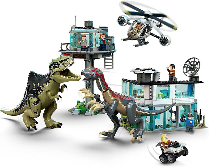 LEGO 76949 Jurassic World Giganotosaurus Attack Dinosaur Set