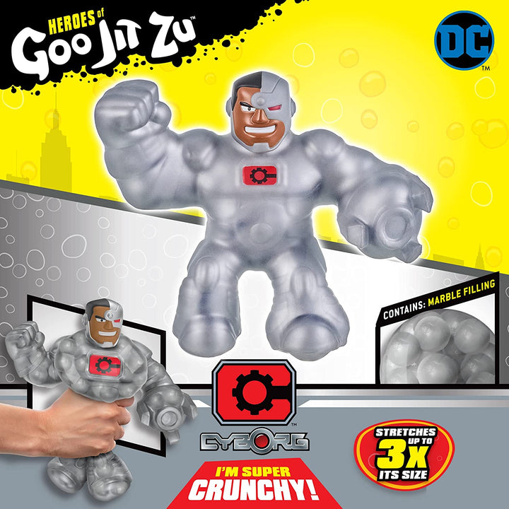 Heroes of Goo Jit Zu DC Super Heroes Cyborg Stretch Figure, Infinity Collectables