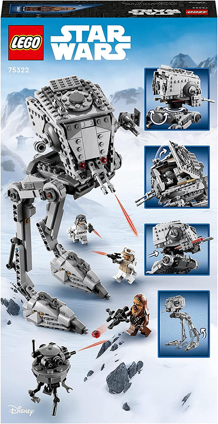 LEGO 75322 Star Wars Hoth AT-ST Walker & Chewbacca Set
