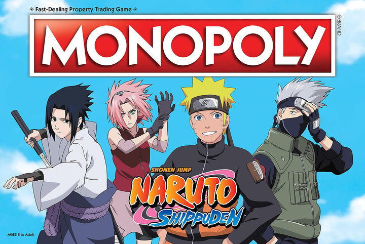 Monopoly Naruto Edition Board Game