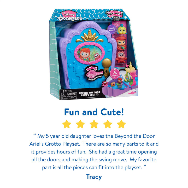 JP Disney Doorables 44671 Disney Doorables Beyond The Door Ariel Playset, Mul...