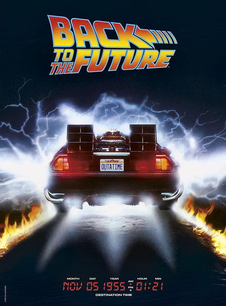Cult Movies - Back to The Future 500 Piece Jigsaw Puzzle