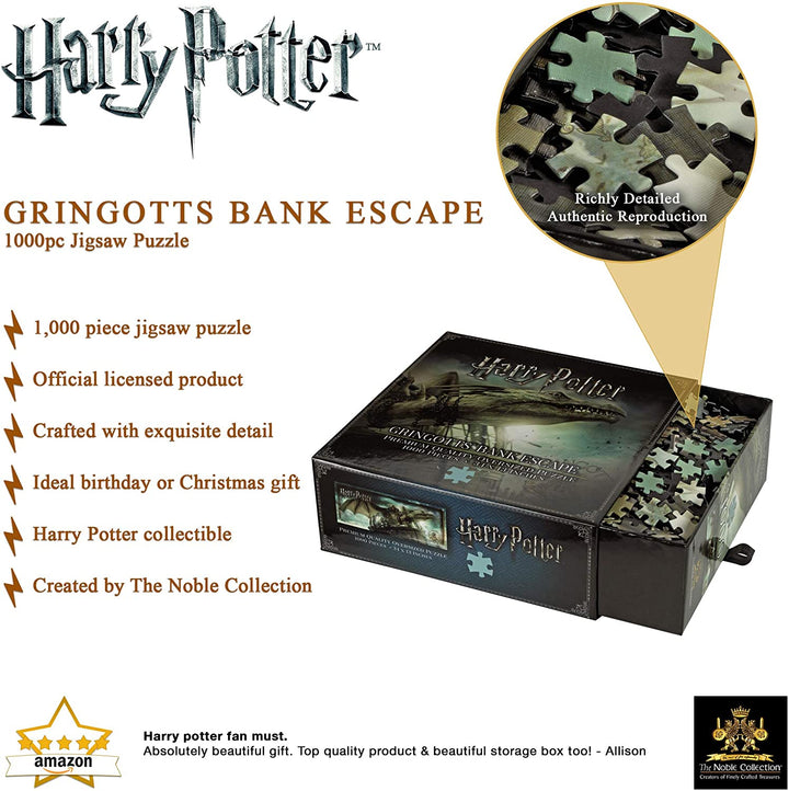 Gringotts Bank Escape 1000pc Jigsaw Puzzle, Infinity Collectables