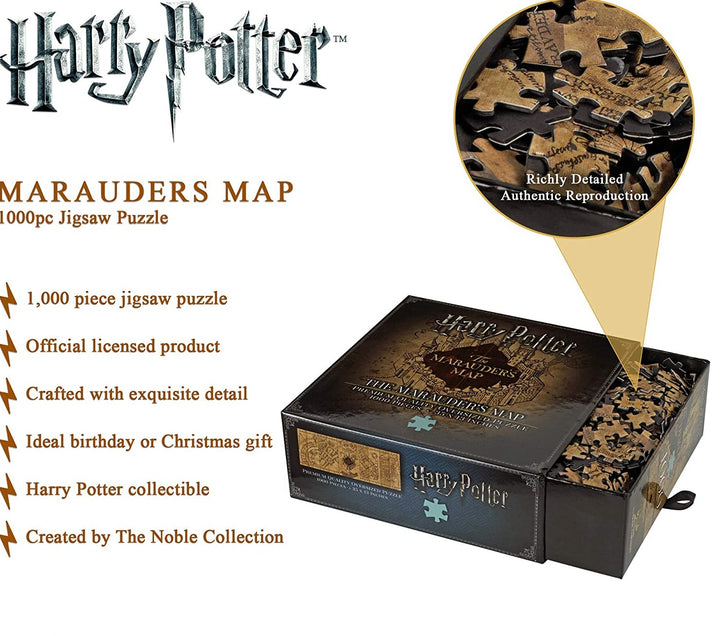 Marauders Map 1000pc Jigsaw Puzzle, Infinity Collectables