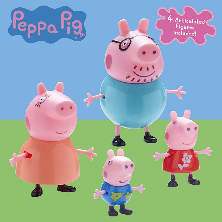 Peppa Pig Family Figure Pack, Infinity Collectables