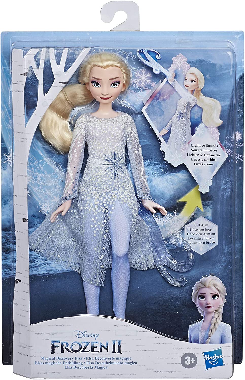 Frozen 2 Elsa Magic Discovery Bambola interattiva