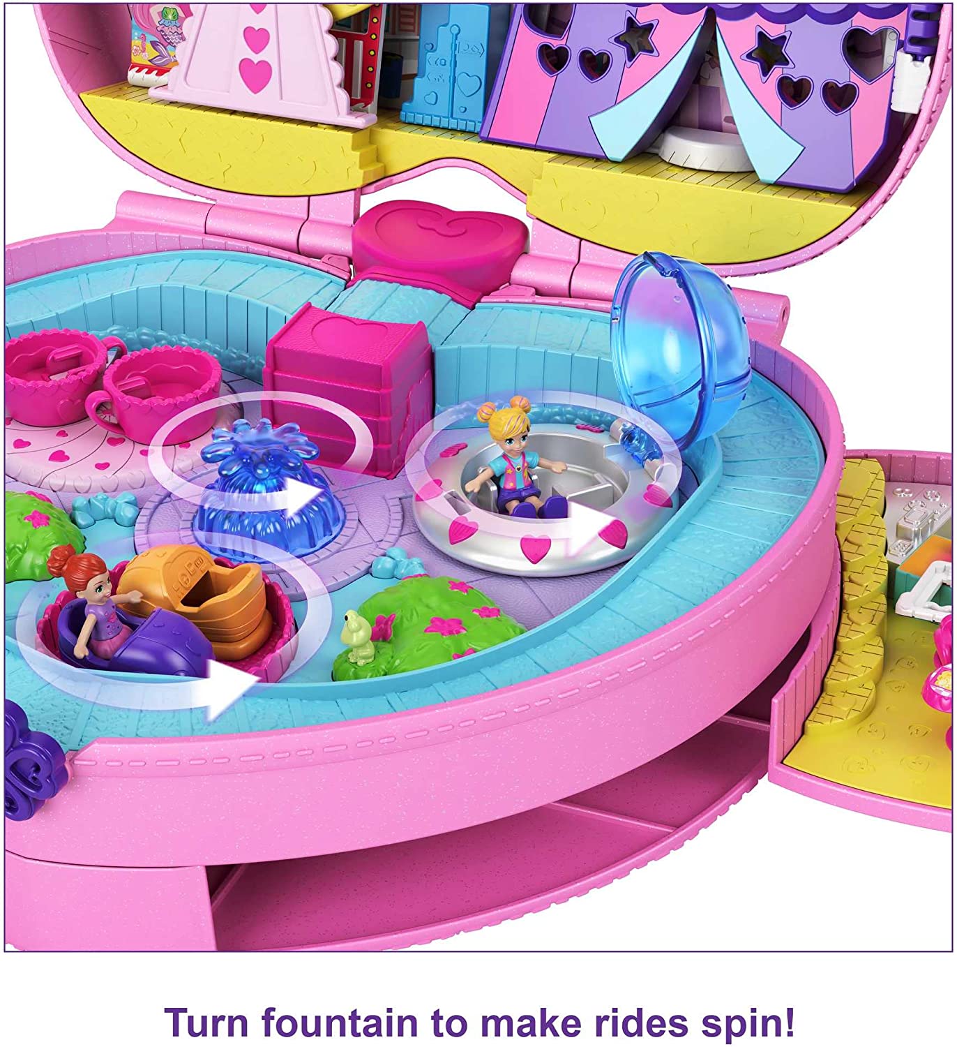 Polly Pocket Tiny Mighty Backpack Compact Playset