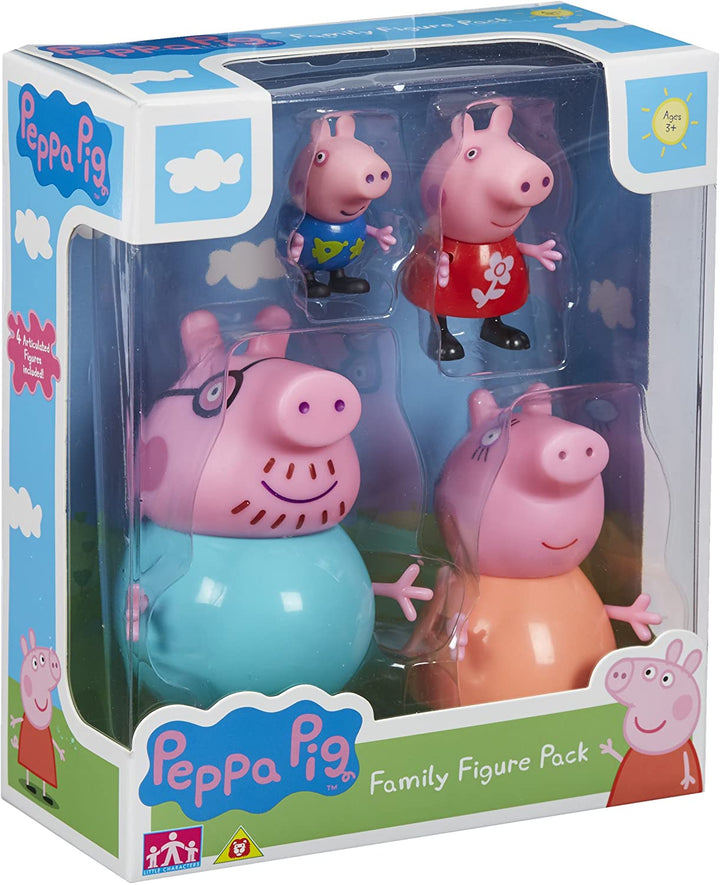 Peppa Pig Family Figure Pack, Infinity Collectables