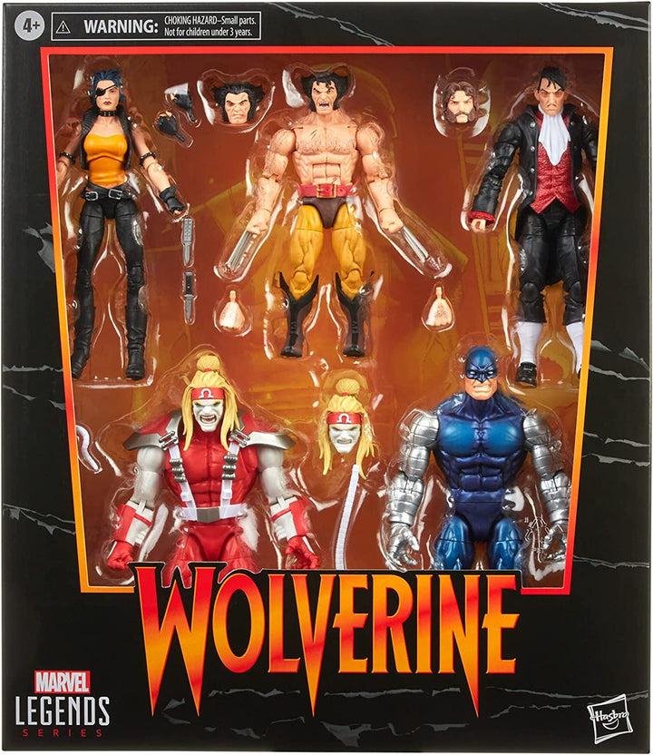 Marvel Legends X-Men Wolverine vs Villains 5-Pack Action Figure Bundle * Exclusive