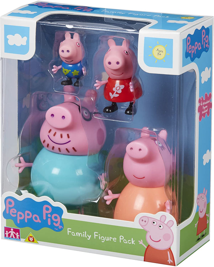 Peppa Pig Family Figure Pack, Infinity Collectables