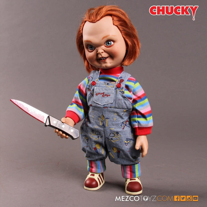 Chucky “Evil Face” 15" Scale Figure With Sound *Exclusive