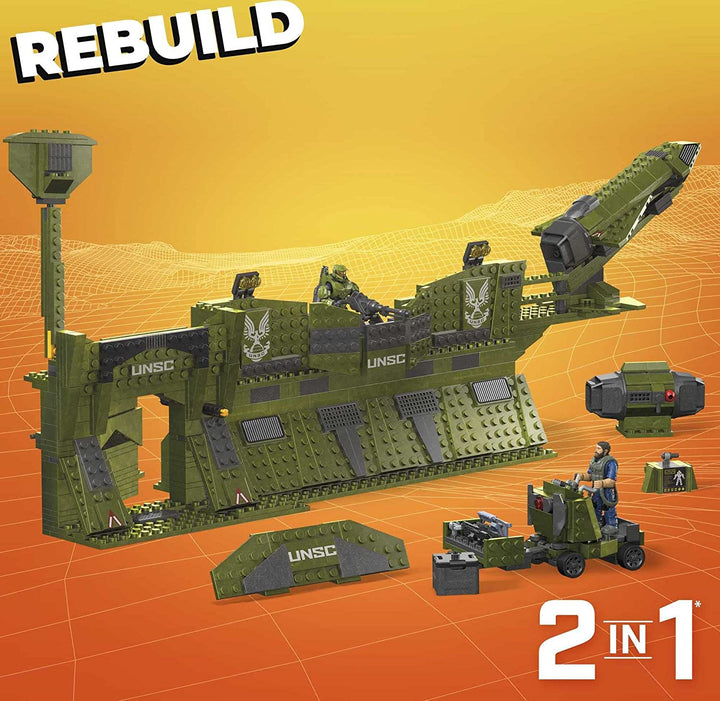 Mega Construx Halo Pelican Inbound Vehicle, Infinity Collectables