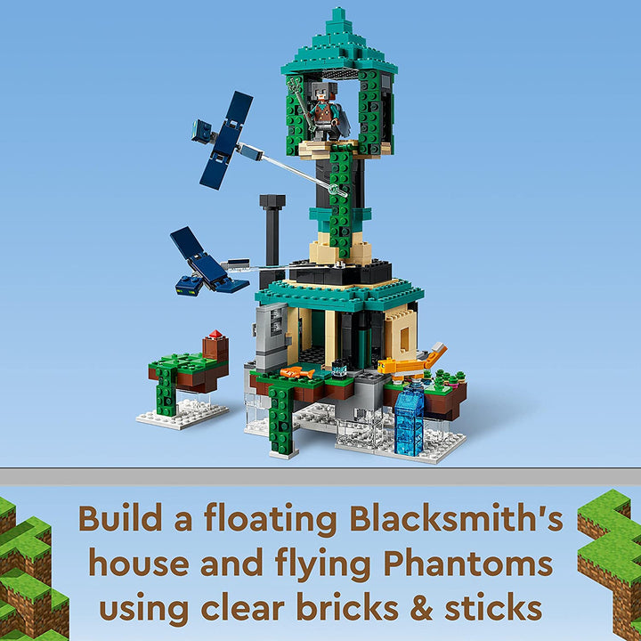 LEGO Minecraft 21173 The Sky Tower Building Set, Infinity Collectables
