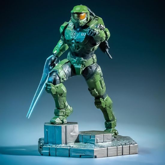 Halo Infinite Master Chief With Grappleshot 10” Statue