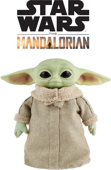 Star Wars Mandalorian The Child Baby Yoda Real Moves Interactive Plush