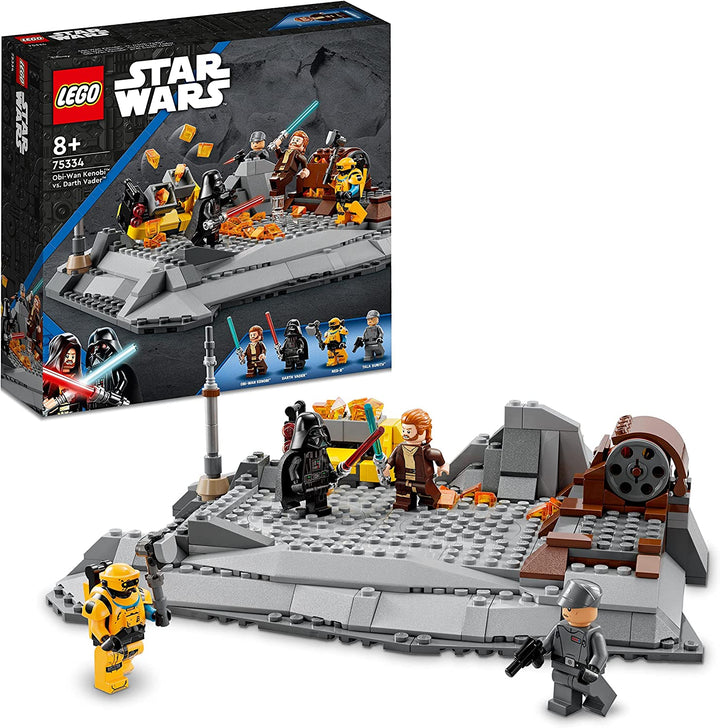 LEGO 75334 Star Wars Obi-Wan Kenobi vs. Darth Vader Set
