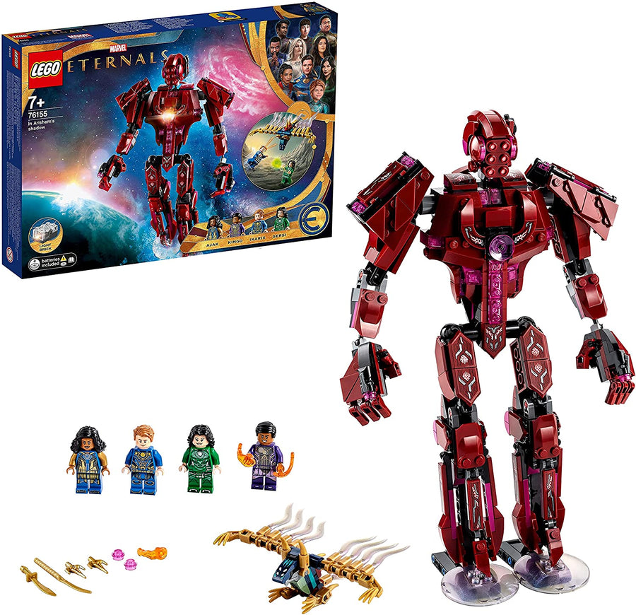 LEGO Marvel The Eternals In Arishems Shadow Figure Set 76155, Infinity Collectables