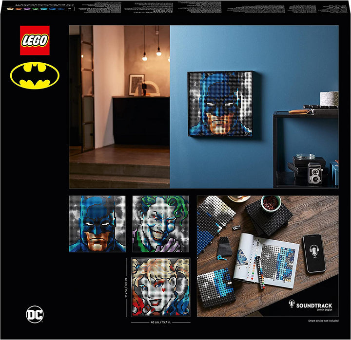 LEGO Art  31205 Jim Lee Batman Collection Wall Decor Set