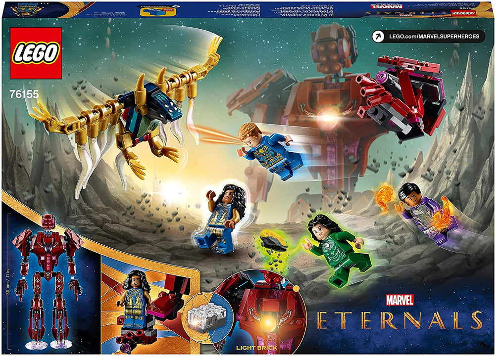 LEGO Marvel The Eternals In Arishems Shadow Figure Set 76155, Infinity Collectables
