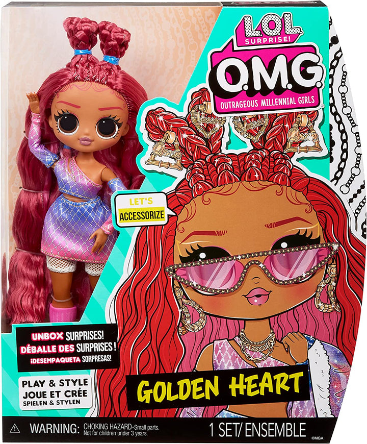 L.O.L Surprise OMG Golden Heart Fashion 12" Doll