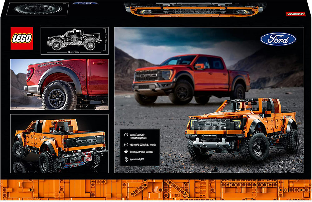LEGO Technic 42126 Ford F-150 Raptor Model Building Set, Infinity Collectables