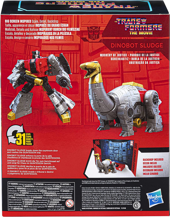 Transformers Studio Series 86-15 Leader The Transformers: The Movie Dinobot Sludge
