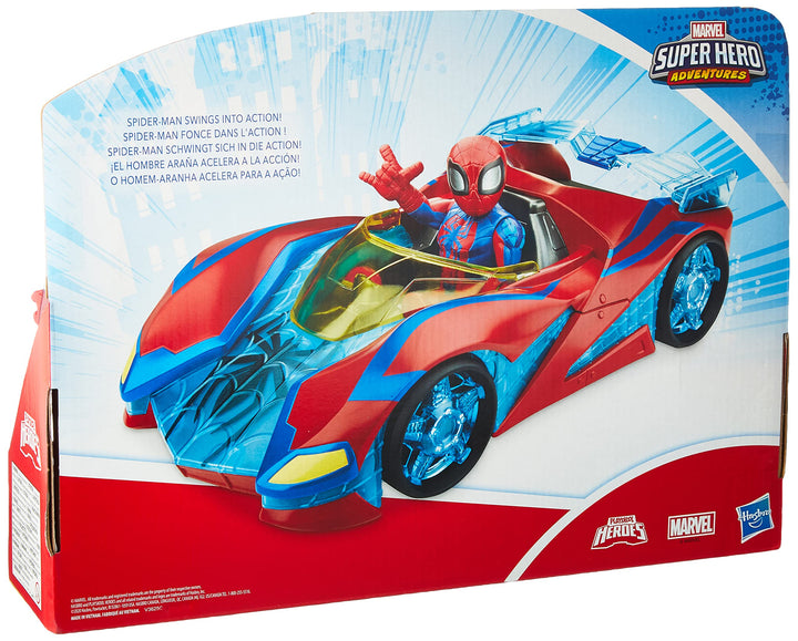 Playskool Heroes Super Hero Adventures Marvel Spider‑Man Web Racer 5" Scale Action Figure