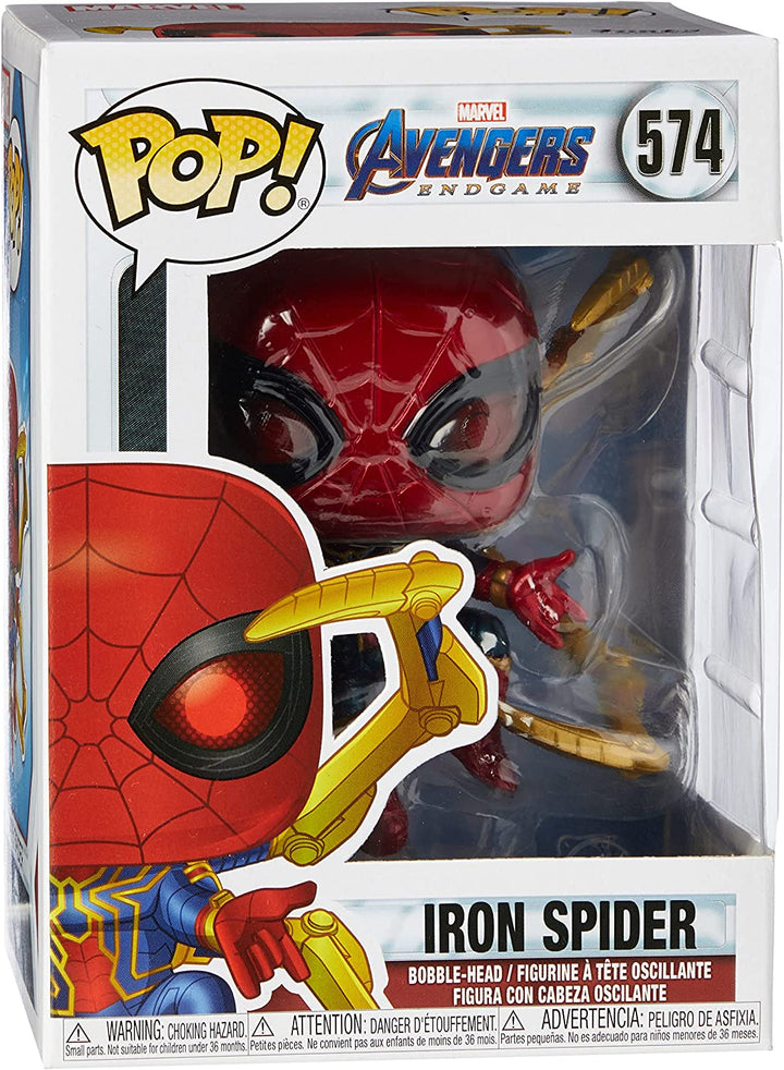 Marvel Avengers Endgame Iron Spider with Nano Gauntlet Funko Pop! Vinyl, Infinity Collectables