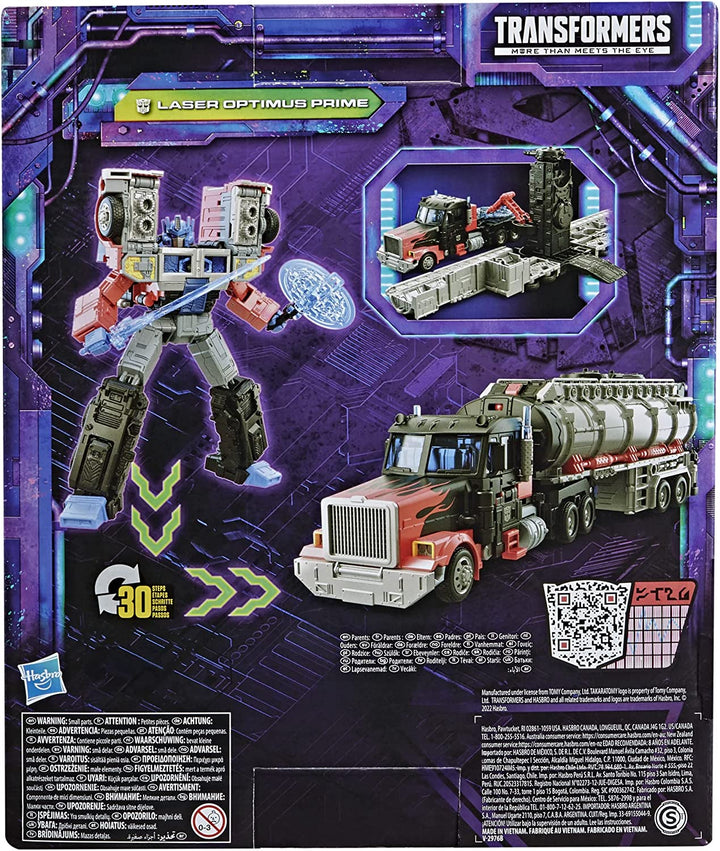 Transformers Generations Legacy Series Leader G2 Universe Laser Optimus Prime