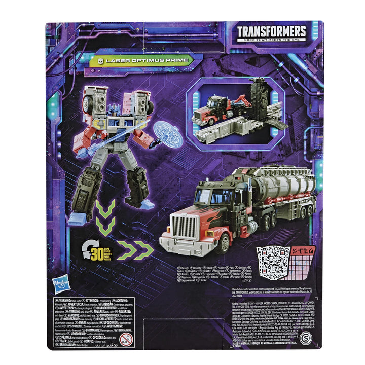 Transformers Generations Legacy Series Leader G2 Universe Laser Optimus Prime