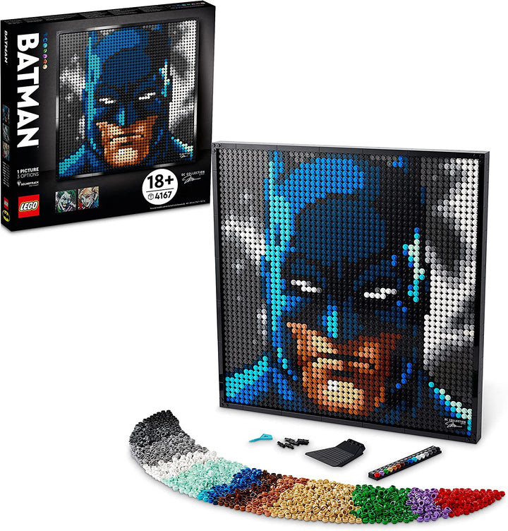 LEGO Art  31205 Jim Lee Batman Collection Wall Decor Set