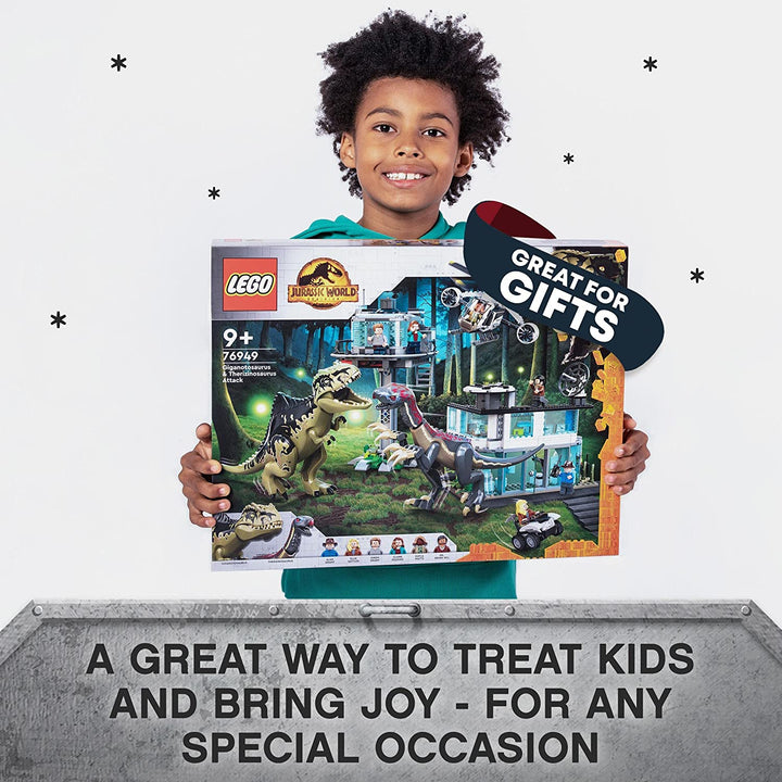 LEGO 76949 Jurassic World Giganotosaurus Attack Dinosaur Set