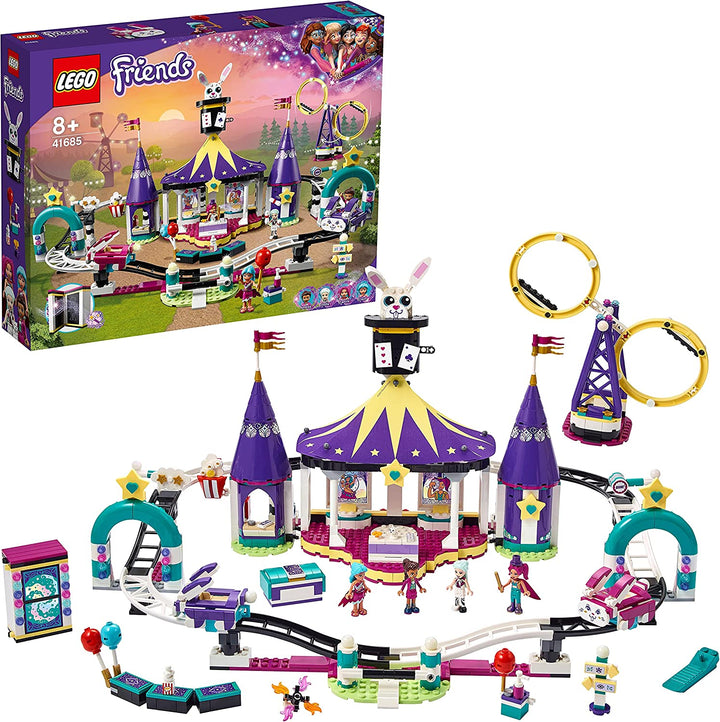 LEGO Friends 41685 Magical Funfair Roller Coaster Playset