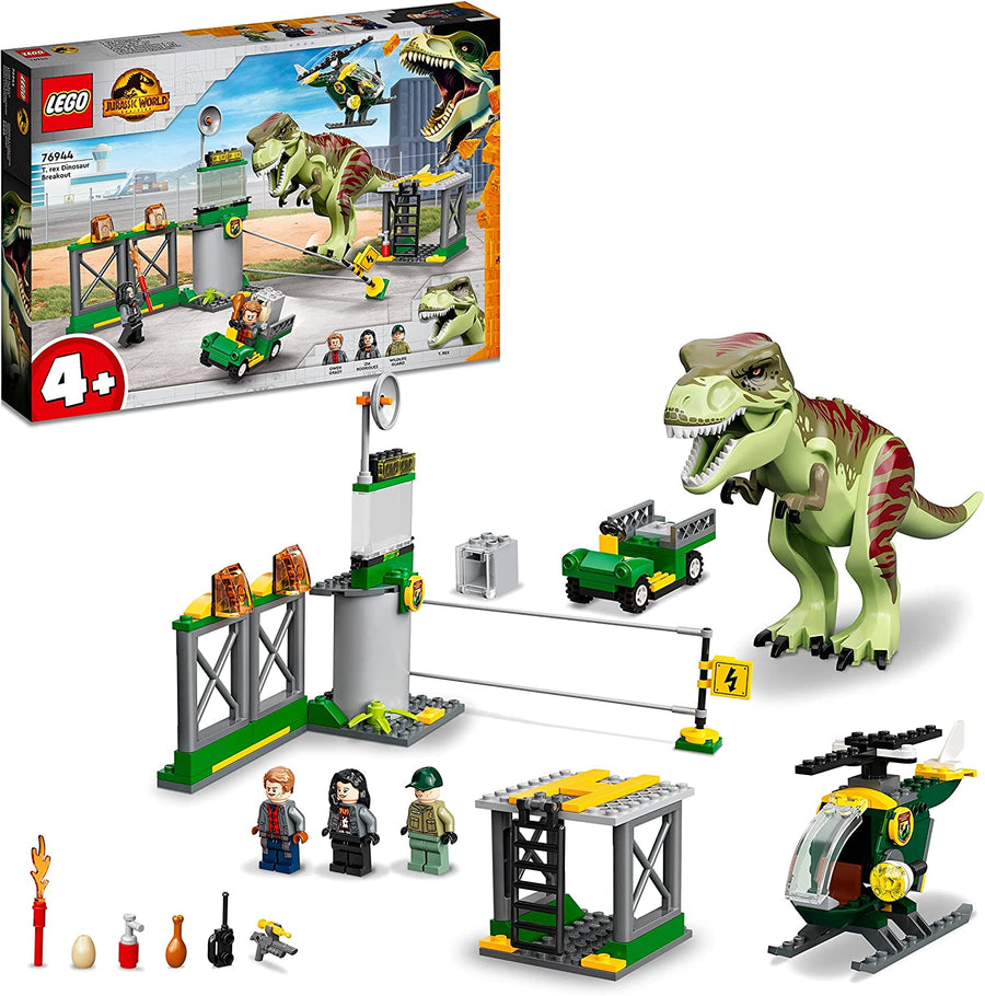 LEGO Jurassic World 76944 T.rex Dinosaur Breakout, Infinity Collectables , Uncategorized