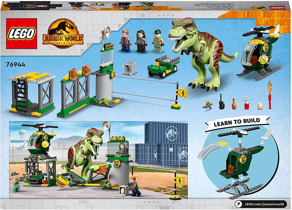 LEGO Jurassic World 76944 T.rex Dinosaur Breakout, Infinity Collectables , Uncategorized
