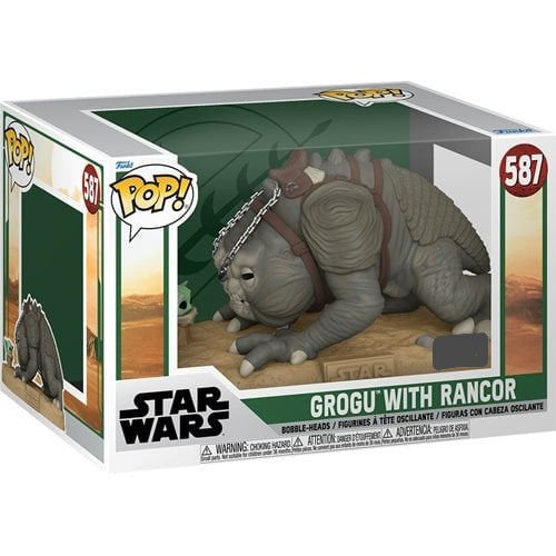 Star Wars The Book of Boba Fett Grogu with Rancor Jumbo Funko Pop! Vinyl Figure *Infinity Collectables Exclusive
