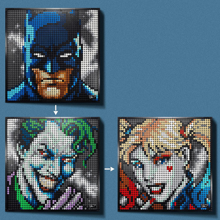 LEGO Art  31205 Jim Lee Batman Collection Wall Decor Set